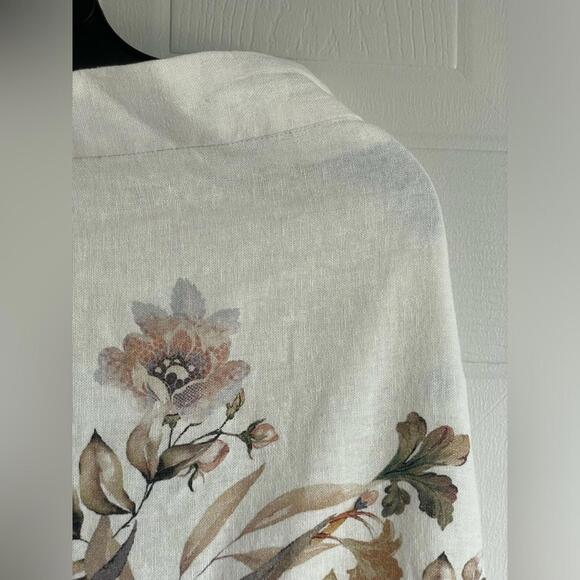 Coquette House of Harlow Skirt Painterly Floral Romantic - Picture 4 of 16